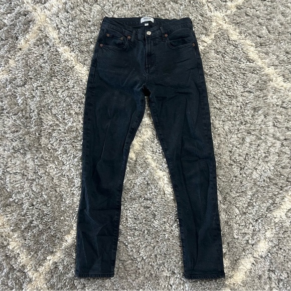 Agolde Toni Mid Rise Slim Leg‎ Jeans in Montage sz 24 - Picture 2 of 5